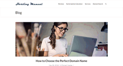 Desktop Screenshot of hostingmanual.net
